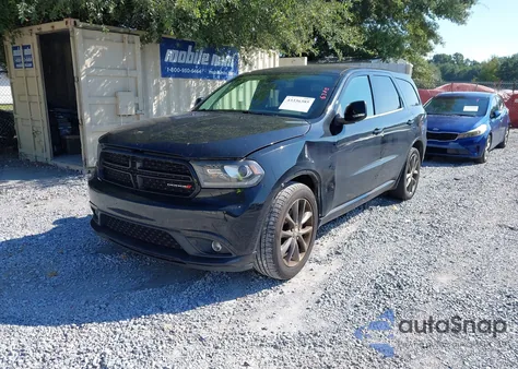 2017 Dodge Durango Gt Rwd из США, поврежденный, VIN 1C4RDHDG4HC904865